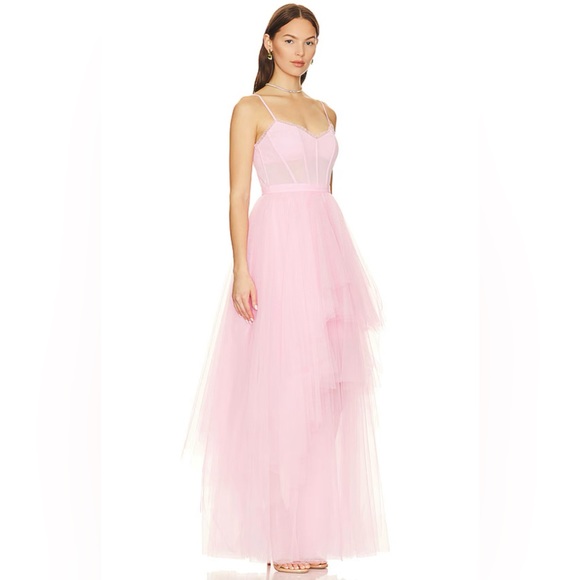 BCBG Corset Tiered Gown - Picture 2 of 6